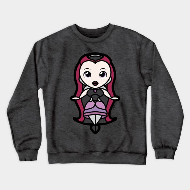 Raven Queen Tooniefied Crewneck Sweatshirt by Tooniefied